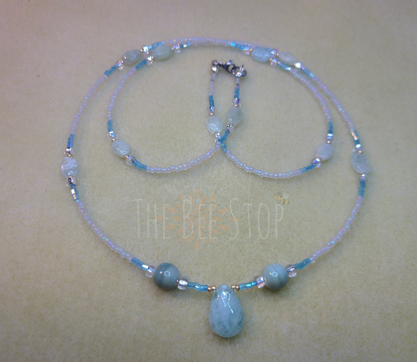 Aquamarine 》Waist Beads