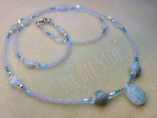 Aquamarine 》Waist Beads