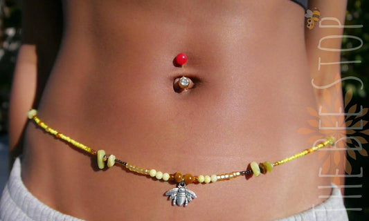 Sunflower Honeybee 》Waist Beads